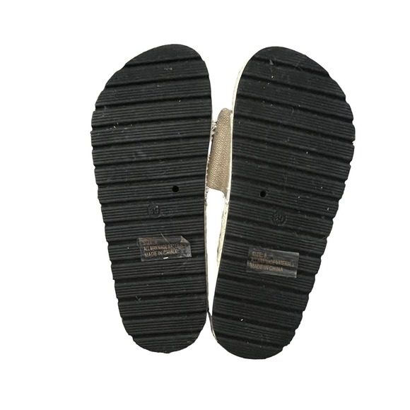 Lulus Womens Hellena Beige Knotted Slide Sandals, Size 8 - Picture 10 of 12